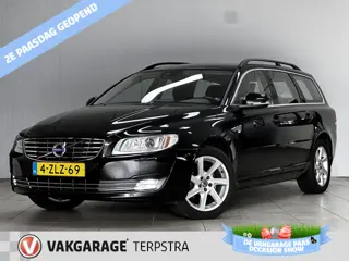 Volvo V70 1.6 T4 Nordic+/ Automaat!/ Trekhaak/ Stoel+Voorruitverw./ 17''LMV/ Elek.Klep/ LEDER/ Clima