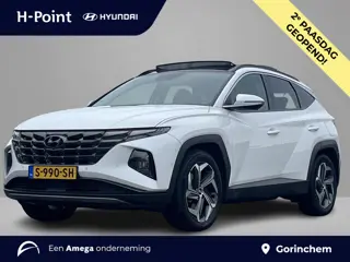 Hyundai Tucson Premium Sky 1.6 T-GDI HEV 230pk | SCHUIFKANTELDAK | LEDEREN BEKLEDING | STOELVENTILAT