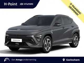 Hyundai Kona N Line Sky 1.6 GDI HEV 137pk | €2.640 KORTING | PANODAK | 360° CAMERA | ELEK. ACHTERKLE