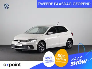 Volkswagen Polo 1.0 TSI Life 95 PK | Verlengde garantie | Navigatie via App | Parkeersensoren achter
