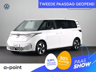 Volkswagen ID. Buzz Pro 86 kWh LWB 7p. 285PK | SOH 98% | Camera | Navigatie | 7 persoons | Extra get