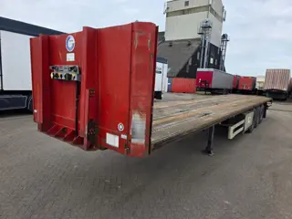 Van Hool SAF - Disc Van Hool 3-assige platte oplegger - SAF - Schijfremmen - Luchtvering - 2008 PM29