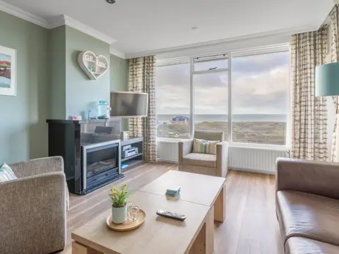 Appartement vlakbij De Koog met uniek uitzicht over Noordzee