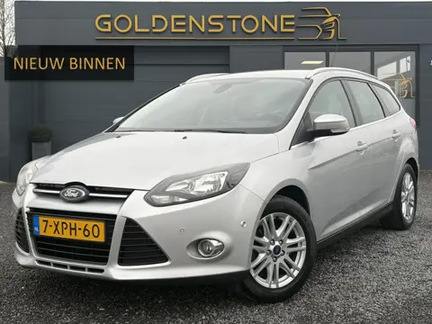 Ford Focus Wagon 1.0 EcoBoost Edition Plus 1e Eigenaar,Navi,Clima,Cruise,125pk,Pdc V+A,Lm velgen,6 B