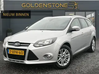 Ford Focus Wagon 1.0 EcoBoost Edition Plus 1e Eigenaar,Navi,Clima,Cruise,125pk,Pdc V+A,Lm velgen,6 B