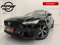 Volvo V90 T6 AWD R-Design BLACK PANO/TREKHAAK/H&K/MEMORY/LEER-ALCANTARA/KEYLESS/ACC/PILOT-ASSIST/19"