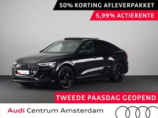 Audi e-tron Sportback 55 quattro S edition 95 kWh 408 pk | Navigatie | Panoramadak | Parkeersensoren