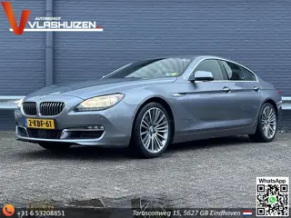 BMW 6-serie Gran Coupé 640d High Executive | Soft Close | Bang & Olufsen | 360 Camera | Cruise | Sto