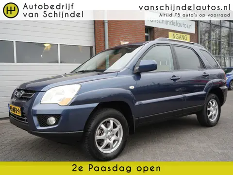 Kia Sportage 2.0 CVVT X-ECUTIVE ORIGINEEL NEDERLANDS ECC AIRCO CRUISECONTROL LEDER RADIO CD BLUETOOT