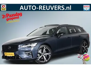 Volvo V60 2.0 B4 Ultimate Dark Panorama / Opendak /Leder / HUD / Pilot Assist / HarmanKardon / CarPl