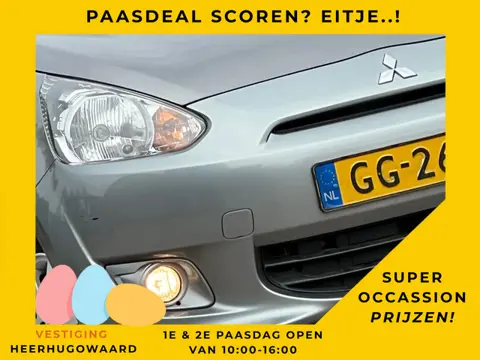 Mitsubishi Space Star 1.0 Bright - Starlight Silver - Climate/LMV/Pack Comfort - Keurig