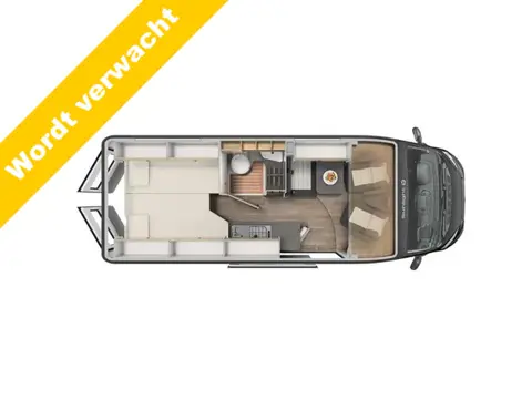 Hymer Sunlight Sunlight Cliff 640 Adventure NAVI ** CAMERA ** Lengtebedden