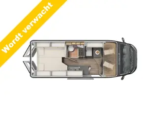 Hymer Sunlight Sunlight Cliff 640 Adventure NAVI ** CAMERA ** Lengtebedden