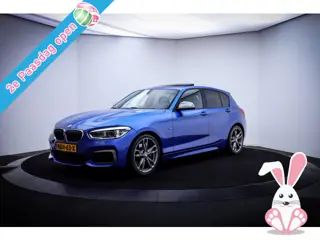 BMW 1-serie M140i Edition Shadow Executive SCHUIFD. | STOELVERW. | ESTORIL BLAUW | ONDERHOUDS HIST |