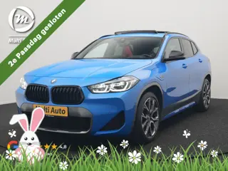 BMW X2 xDrive25e M Sport PHEV 220pk Dealer O.H. | Trekhaak Afn. | Panodak | Adaptive Cruise | Head U