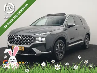 Hyundai Santa Fe 1.6 T-GDI Comfort Smart Sky PHEV 266pk Dealer O.H. | Trekhaak Afn. | Panodak | Adap