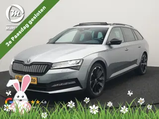 Škoda Superb Combi 1.4 TSI iV Sportline PHEV 218pk Dealer O.H | Panodak | Crystal LED | Camera | Alc