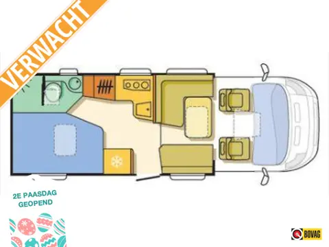 Adria Coral S 650 SF FRANSBED