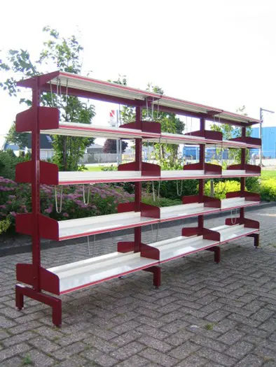 Stelling H152xB406xD45cm. 6xvr