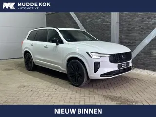 Volvo XC90 T8 Plug-in hybrid Ultra Black Edition | Luchtvering | Trekhaak | Head-Up | 360° Camera | 