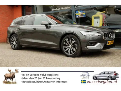 Volvo V60 2.0 B3 177 pk Mild-Hybrid Inscription, Leer, Trekhaak, Apple CarPlay