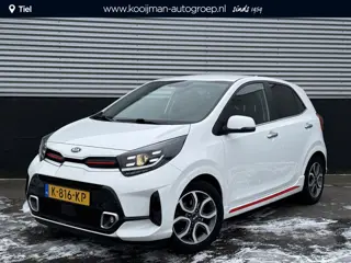 Kia Picanto 1.0 DPi GT-Line 1e eign. Dealeronderhouden, Navigatie, Lederen bekleding, Privacy glass,