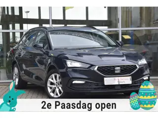 Seat Leon Sportstourer 1.0 eTSI Style Business Intense Aut. Nav. Airco Pdc 73d.KM + Inruil Mogelijk