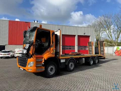 DAF CF460 / 8X2 / HYDRAULICS / WINCH / 353308 KM / PLATEAU / AUTOMATIC / EURO-6 / 2015