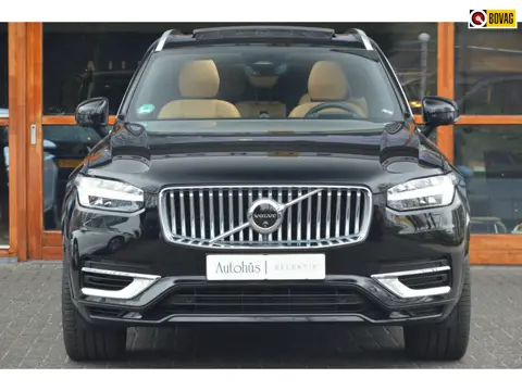 Volvo XC90 T8 Hybride AWD Ultimate Bright | Luchtvering | Bowers & Wilkins | Head-Up | Geventileerd 