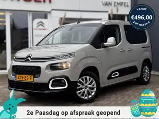 Citroen Berlingo PT130 EAT8 Feel | Automaat | Camera | Navigatie | Parkeersensoren | 1e Eigenaar
