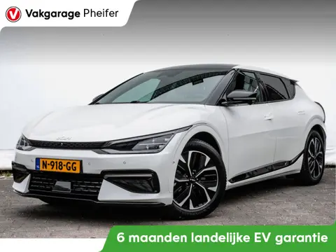 Kia Ev6 GT-Line 77.4 kWh Warmtepomp/ Elek. schuifdak/ Blindspot/ Elek. achterklep/ Stoelverwarming+v