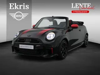 MINI Cabrio John Cooper Works Pakket XL + Stuurwielrand Verwarmd + Comfort Access + Windscherm + Ele