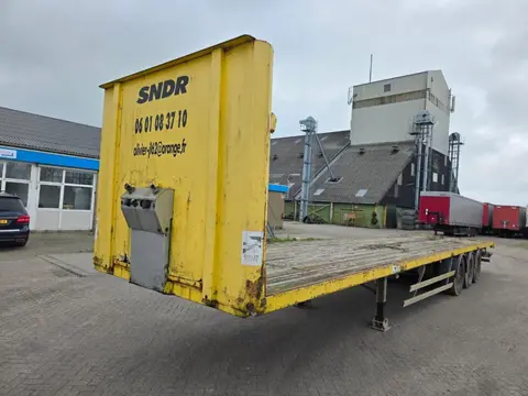 Trailor Gigant - Disc Trailor 3-assige platte oplegger - Gigant - Schijfremmen - Luchtvering - 38 To