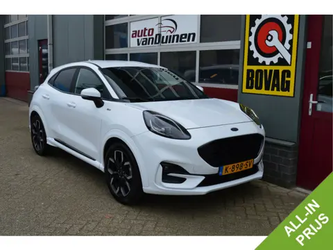 Ford Puma 1.0 EcoBoost Hybrid ST-Line X O.a: 155 PK, B&O, Afn. Haak, Stoel+stuurverw, Clima, Navi, E
