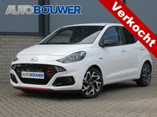 Hyundai i10 1.0 T-GDI 100 PK N Line 1e eigen | dealer onderh | navi | camera | stoel + stuur verw