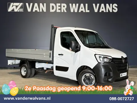 Renault Master 2.0 dCi 131pk Pick Up Open Laadbak Dubbel Lucht Euro6 Airco | Cruisecontrol | LED | L