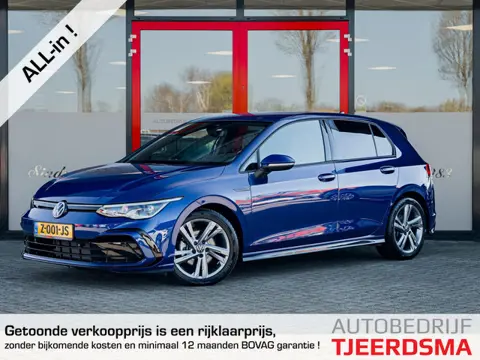 Volkswagen Golf 1.5 eTSI R-Line Business+ | Lapiz Blue | Stoelverwarming | Stuurwiel Verwarmd | IQ L