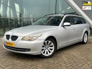 BMW 5-serie Touring 520i Corporate Lease Business Line Automaat, Vol Leder, NL-AUTO!