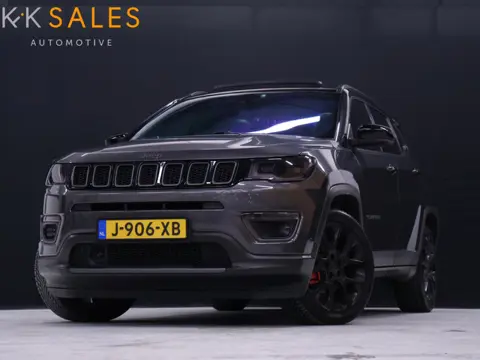 Jeep Compass 1.3T S [SCHUIFKANTELDAK, STOELVERWARMING, STUURVERWARMING, ACHTERUITRIJCAMERA, PARKEERS
