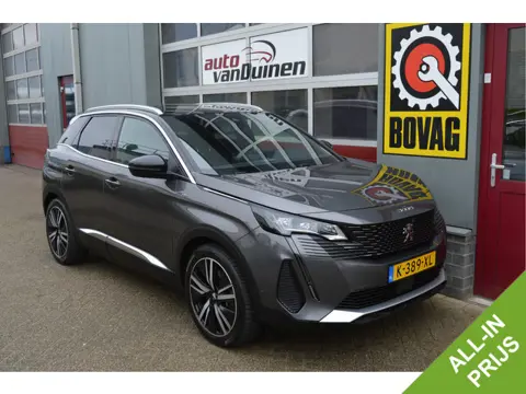 Peugeot 3008 1.6 HYbrid4 300 Blue Lease GT O.a: Focal, Massage, Stoelverw, Afn. Haak, Leder, Etc. Al