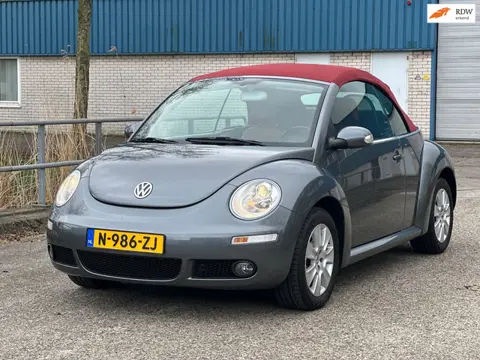 Volkswagen New Beetle Cabriolet 1.8-20V T Highline Cabriolet Airco! Leder! Zeer nette auto