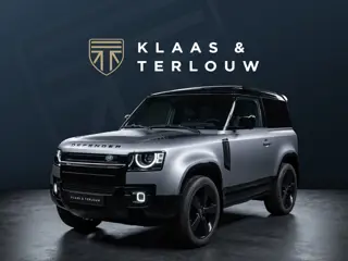 Land Rover Defender Hard Top 3.0 D200 Commercial | Full Leder | Laag Schot | Matte PPF | 22'' | Blac