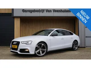 Audi A5 Sportback 1.8 TFSI 177pk 2x S-Line *Black Optik* Alcantara/Leder 19inch Rotor Xenon A-Camera