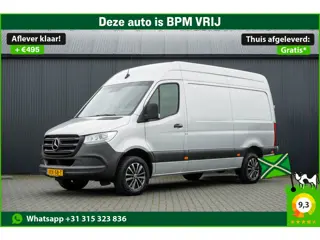 Mercedes-Benz Sprinter 316CDI L2H2 | 163 PK | 3-Zits | Climatronic | Camera | Carplay | Airco