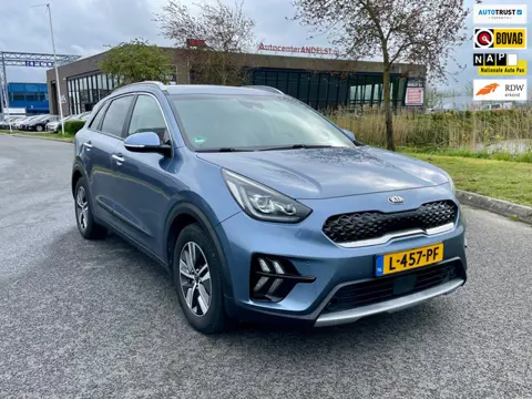 Kia Niro 1.6 GDi Hybrid DynamicPlusLine, Aut, Trekhaak, Acc, Stoelverw, Cam, Pdc, Leder, 1e eig afk,