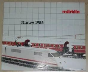 Marklin folder nieuwigheden 1985