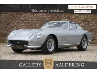 Ferrari 275 GTB Shortnose "Certificazione di autenticità - Red Book" Ferrari Classiche certified - F