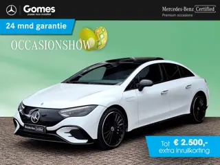 Mercedes-Benz EQE 300 AMG Line 89 kWh | Panoramadak | Night pakket | Burmester | 360° Camera | Rijas