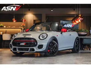 Mini Cabrio 2.0 John Cooper Works Chili, 231 PK, JCW/Sport/Seats, Head/Up, Adapt.Cruise/Control, DAB