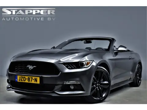 Ford Mustang Convertible 2.3 EcoBoost 317pk Automaat EU Geleverd! Carplay/Camera/Led/Leer/Climate/Cr